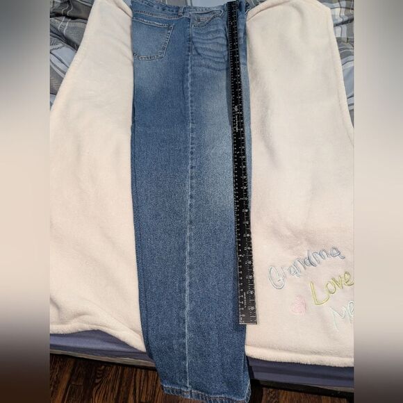 Wild Fable Mom Jeans Straight Leg Pre-Owned - Picture 5 of 12